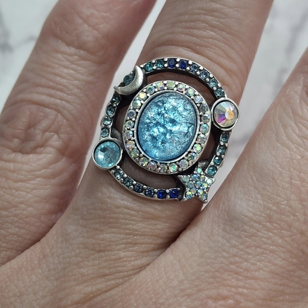 Kirks Folly Crystal Celestial Ring